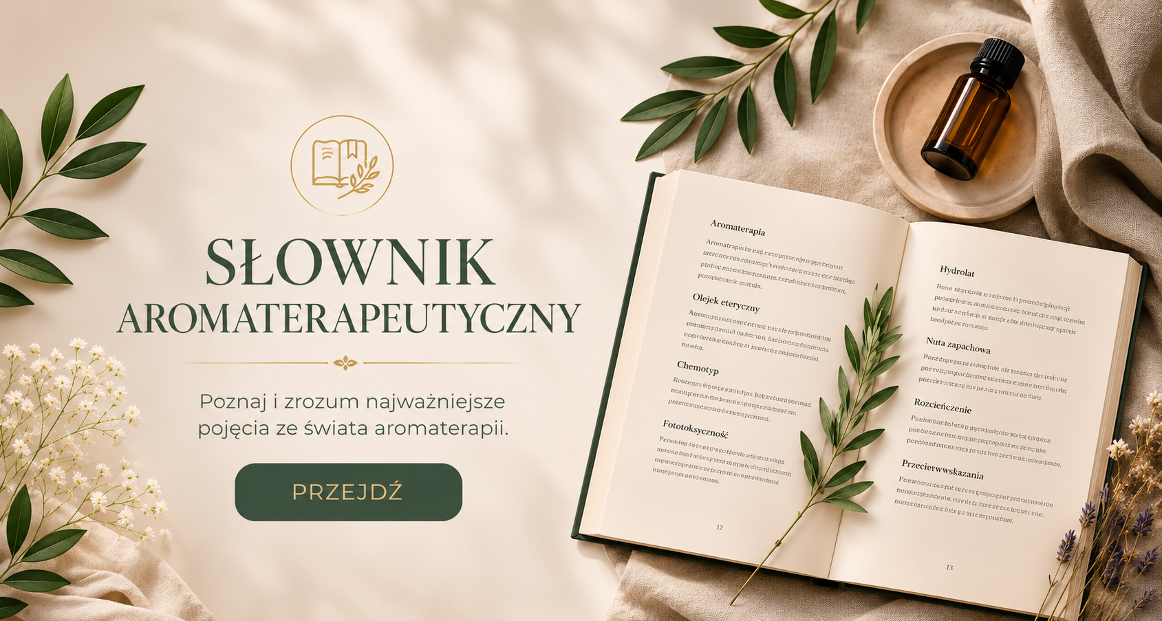 słownik aromaterapeutyczny